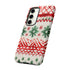 Watercolor Study of Christmas Patterns - Impact Resistant Phone Case